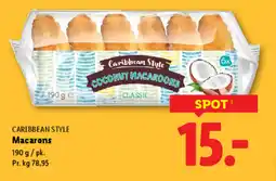 Lidl CARIBBEAN STYLE Macarons tilbud