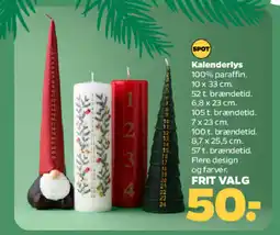 Netto Kalenderlys tilbud