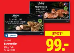 Lidl DELUXE Lammefilet tilbud