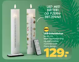 Netto Led-kalenderlys tilbud