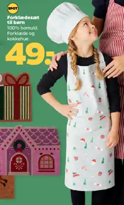 Netto Forklædesæt til børn tilbud