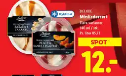 Lidl DELUXE Miniisdessert tilbud