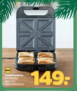 Netto Toastmaskine tilbud