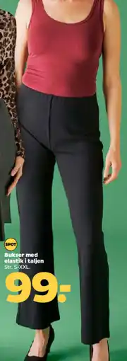 Netto Bukser med elastik i taljen tilbud