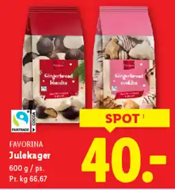 Lidl FAVORINA Julekager tilbud