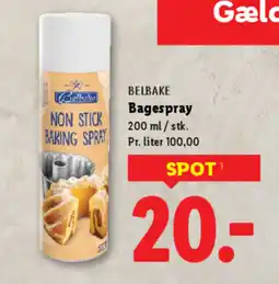 Lidl BELBAKE Bagespray tilbud