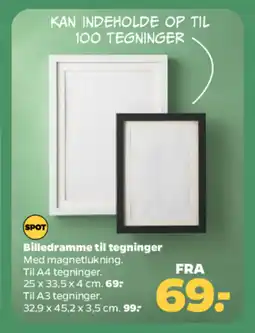 Netto Billedramme til tegninger tilbud