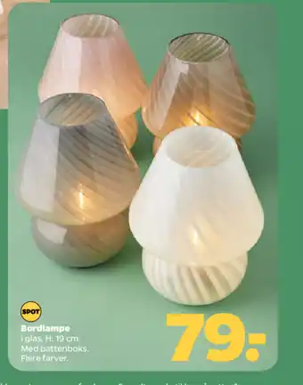 Netto Bordlampe tilbud