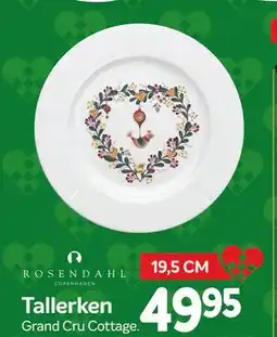 Din Isenkræmmer Tallerken, DKK 49.95 tilbud