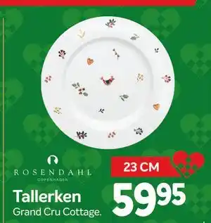Tallerken, DKK 59.95