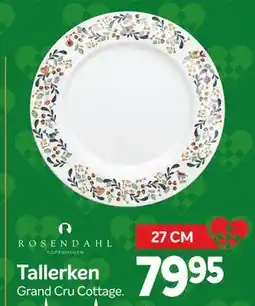 Din Isenkræmmer Tallerken, DKK 79.95 tilbud