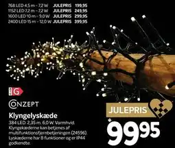 Din Isenkræmmer Klyngelyskæde tilbud