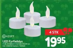 Din Isenkræmmer LED Fyrfadslys, DKK 19.95 tilbud