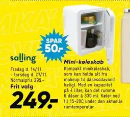Bilka Mini-køleskab, DKK 249 tilbud