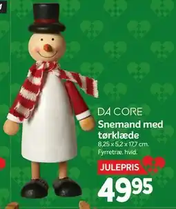 Din Isenkræmmer Snemand med tørklæde, DKK 49.95 tilbud