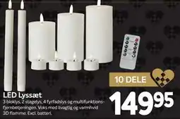 Din Isenkræmmer LED Lyssæt, DKK 149.95 tilbud