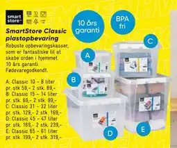 Bilka SmartStore Classic plastopbevaring tilbud