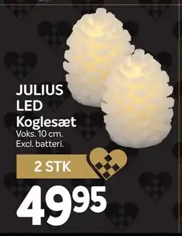 Din Isenkræmmer JULIUS LED Koglesæt, DKK 49.95 tilbud