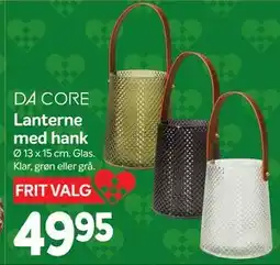 Din Isenkræmmer Lanterne med hank, DKK 49.95 tilbud