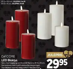 Din Isenkræmmer LED Bloklys, DKK 29.95 tilbud