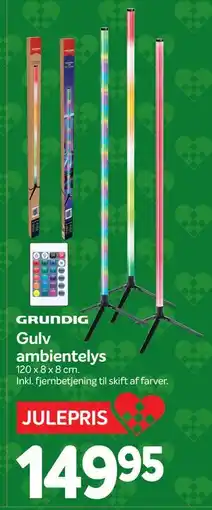 Din Isenkræmmer Gulv ambientelys, DKK 149.95 tilbud