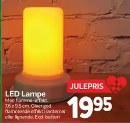 Din Isenkræmmer LED Lampe, DKK 19.95 tilbud