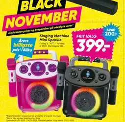 Bilka Singing Machine Mini Sparkle, DKK 399 tilbud