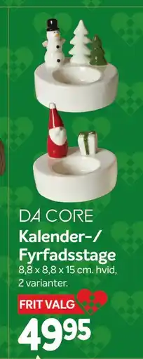 Din Isenkræmmer Kalender-/Fyrfadsstage, DKK 49.95 tilbud