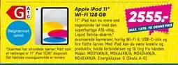 Bilka Apple iPad 11” Wi-Fi 128 GB, DKK 2555 tilbud