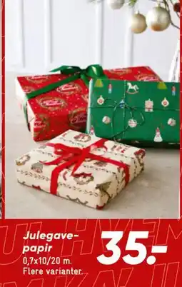 Bilka Julegave papir, DKK 35 tilbud
