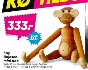 Bilka Kay Bojesen mini abe, DKK 333 tilbud