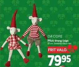 Din Isenkræmmer Mus dreng/pige, DKK 79.95 tilbud