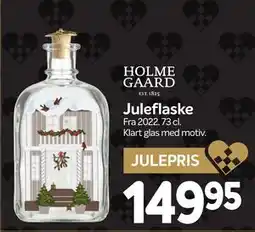 Din Isenkræmmer Juleflaske, DKK 149.95 tilbud