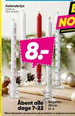 Bilka Kalenderlys, DKK 8 tilbud