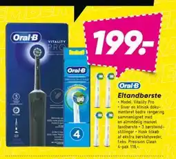 Bilka Eltandbørste, DKK 199 tilbud