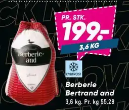 Bilka Berberie Bertrand and, DKK 199 tilbud