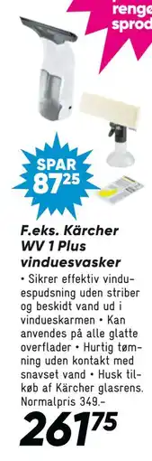 Bilka Kärcher WV 1 Plus vinduesvasker, DKK 261.75 tilbud