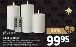 Din Isenkræmmer LED Bloklys, DKK 99.95 tilbud