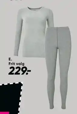 Bilka Undertrøje med lange ærmer eller leggings, DKK 229 tilbud