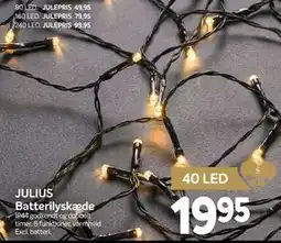 Din Isenkræmmer Batterilyskæde tilbud