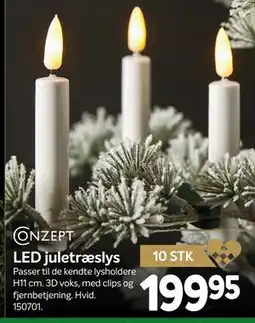 Din Isenkræmmer LED juletræslys, DKK 199.95 tilbud