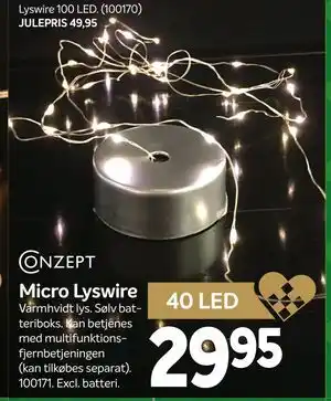 Din Isenkræmmer Micro Lyswire tilbud