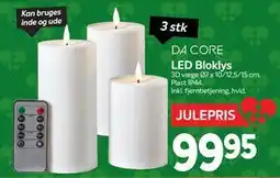 Din Isenkræmmer LED Bloklys, DKK 99.95 tilbud