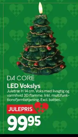 Din Isenkræmmer LED Vokslys, DKK 99.95 tilbud