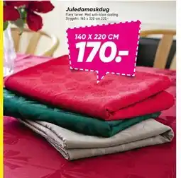 Bilka Juledamaskdug, DKK 170 tilbud