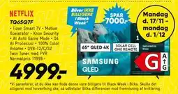 Bilka SAMSUNG TQ65Q7F, DKK 4999 tilbud