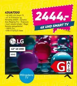 Bilka LG 43UA7300, DKK 2444 tilbud