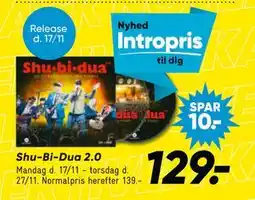 Bilka Shu-Bi-Dua 2.0, DKK 129 tilbud