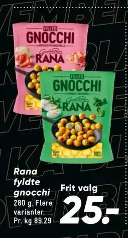 Bilka Rana fyldte gnocchi, DKK 25 tilbud