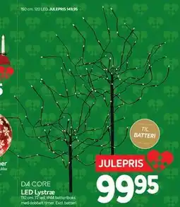 Din Isenkræmmer LED Lystræ tilbud